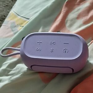 Compact Lavender Bluetooth Speaker